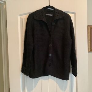 Liz Claiborne Crochet Cardigan